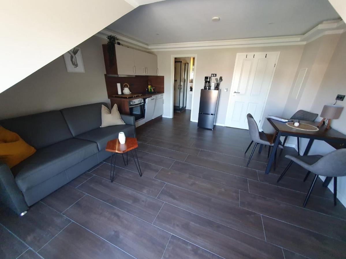 Neumuehler Hof- Ferienwohnung "Benjamin" Mit Grosser Privater Dachterasse Und Guter Anbindung In Die City Schwerin  Dış mekan fotoğraf