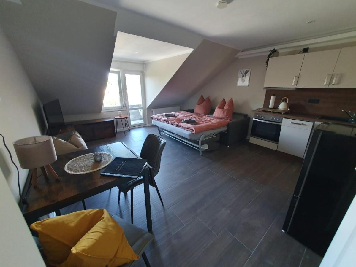 Neumuehler Hof- Ferienwohnung "Benjamin" Mit Grosser Privater Dachterasse Und Guter Anbindung In Die City Schwerin  Dış mekan fotoğraf
